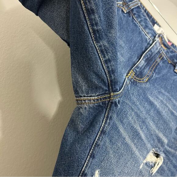 Cabi 100% Bf Boyfriend Distressed Cotton
Jeans Style 4152 Size 4 Nwot - Picture 4 of 11